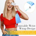 2-Pack Soft Sunglasses Pouch with Drawstring Closure