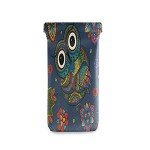 Ethnic Owl Sunglasses Case with Squeeze Top