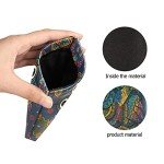 Ethnic Owl Sunglasses Case with Squeeze Top