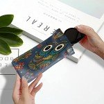 Ethnic Owl Sunglasses Case with Squeeze Top