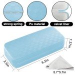 SmartTop Hard Shell Eyeglass Case with Cleaning Cloth