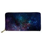 Galaxy Starry Sky Wallet Case for Men