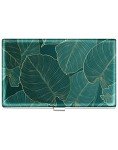 Swooflia Slim Metal Card Holder - Tropical Leaves