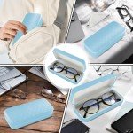 SmartTop Hard Shell Eyeglass Case with Cleaning Cloth