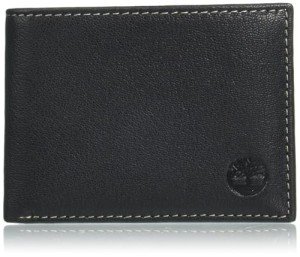 Timberland Men's RFID Blocking Leather Wallet - Black
