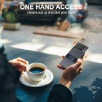 Slim RFID Blocking Wallet for Men - Grey