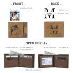 Personalized Engraved Leather Wallets for Men