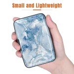 Slim RFID Blocking Aluminum Credit Card Holder - Blue