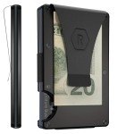 Royal Black Minimalist Slim Wallet for Men