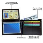 Tommy Hilfiger Men's Slim Leather Bifold Wallet