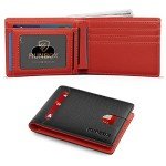 Slim RFID Blocking Leather Wallet for Men