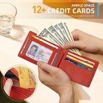 Slim RFID Blocking Leather Wallet for Men