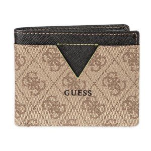 Guess Men's Classic Brown Bifold Wallet