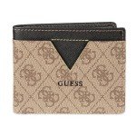 Guess Men's Classic Brown Bifold Wallet