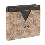 Guess Men's Classic Brown Bifold Wallet