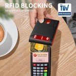 Slim RFID Blocking Leather Wallet for Men