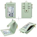 Men's Slim Leather RFID Blocking Card Holder Wallet