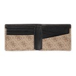 Guess Men's Classic Brown Bifold Wallet