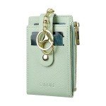 Men's Slim Leather RFID Blocking Card Holder Wallet