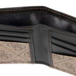 Guess Men's Classic Brown Bifold Wallet