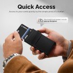 Slim RFID Blocking Men's Wallet with Money Clip