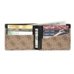Guess Men's Classic Brown Bifold Wallet