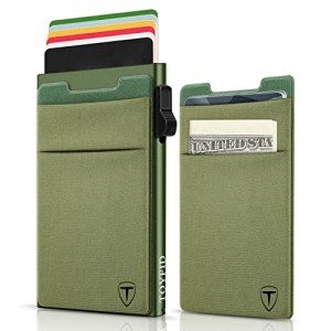 Slim Metal RFID Blocking Wallet for Men