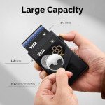 Slim RFID Blocking Men's Wallet with Money Clip