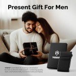 Slim RFID Blocking Men's Wallet with Money Clip