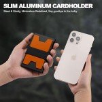 Slim Aluminum RFID Card Holder Wallet for Men
