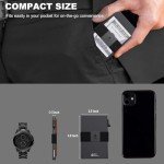 Slim Aluminum RFID Card Holder Wallet for Men