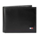 Tommy Hilfiger Men's Black Billfold Wallet