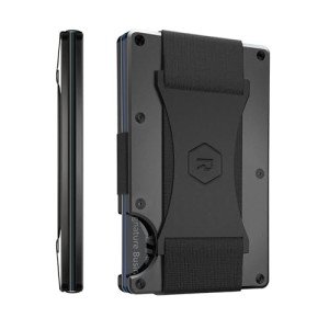 Ridge Minimalist Slim Wallet - RFID Blocking Gunmetal