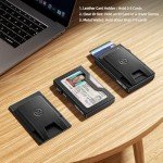 Men’s Slim RFID Wallet with Pop Up Holder