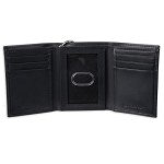 Dickies Men's Black Trifold Chain Wallet