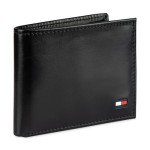 Tommy Hilfiger Men's Black Billfold Wallet