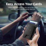 Men’s Slim RFID Wallet with Pop Up Holder