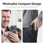 Men’s Slim RFID Wallet with Pop Up Holder