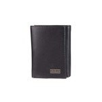 Kenneth Cole Men's RFID Leather Slim Wallet - Black