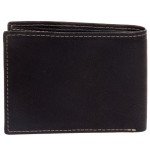 Timberland Black Slimfold Leather Wallet for Men