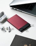 VULKIT RFID Blocking Minimalist Metal Card Holder