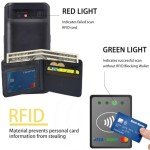 JONYEE Bi-Fold Leather Wallet for Teen Boys