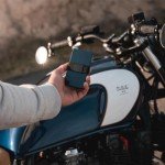 Midnight Blue Slim Metal Smart Wallet for Men