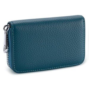 RFID Blocking Leather Accordion Wallet for Men
