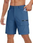 Men's Lightweight Quick-Dry Hiking Cargo Shorts