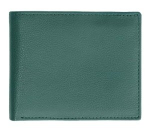 Forest Green RFID Slim Bifold Wallet for Men