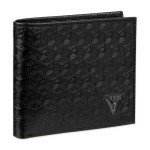 GUESS Men's Classic Black Bifold Wallet