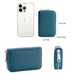 RFID Blocking Leather Accordion Wallet for Men