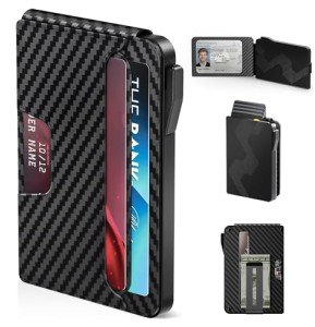 Slim RFID Blocking Leather Wallet for Men