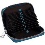 RFID Blocking Leather Accordion Wallet for Men